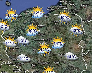 Ekrany poinformują o pogodzie w Tatrach