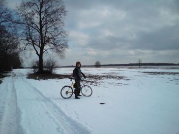 Na szlaku rowerowym Na szlaku rowerowym