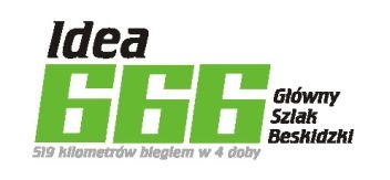 Główny Szlak Beskidzki - 520 km biegiem - w 100 godzin Główny Szlak Beskidzki - 520 km biegiem - w 100 godzin