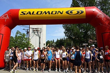Drugi bieg górski z cyklu Salomon Trail Running - Magurka 2009