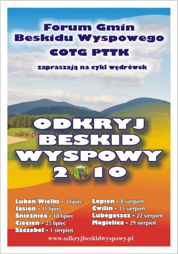 Odkryj Beskid Wyspowy - plakat