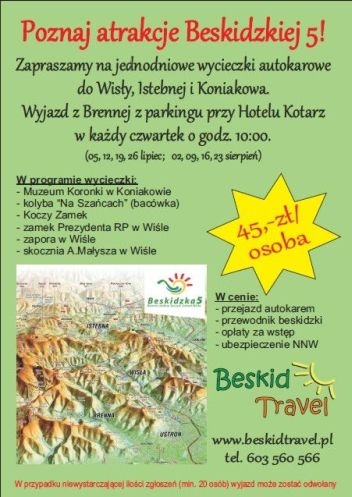 Plakat wycieczek Plakat wycieczek