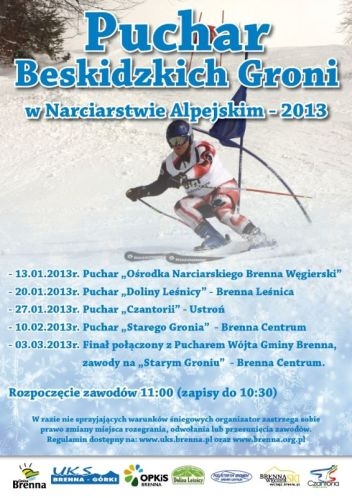 Puchar Beskidzkich Groni w Narciarstwie Alpejskim 2013 Puchar Beskidzkich Groni w Narciarstwie Alpejskim 2013