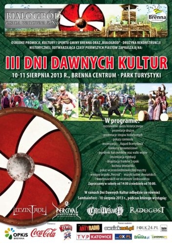 Dni dawnych kultur - plakat Dni dawnych kultur - plakat