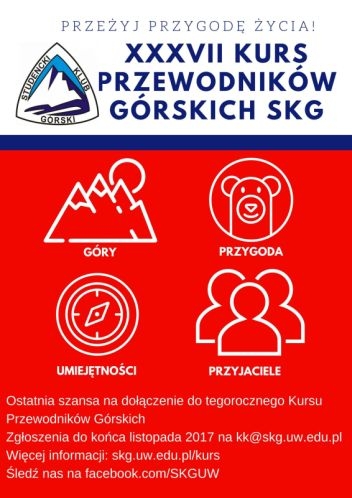 Plakat kursu Plakat kursu