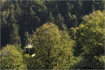 Bielsko - Chwilę grozy w gondolach Bielsko - Chwilę grozy w gondolach