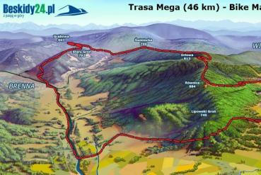 Ustroń - Bike Maraton - nowa mapa