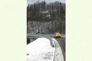 Nowy most usprawnił dojazd do granicy Fot.: Łukasz Gardas